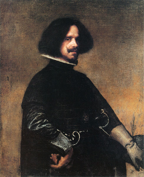 Self-portrait ca. 1645 by Diego Vel?zquez (1599-1660) Uffizi Gallery Florence
